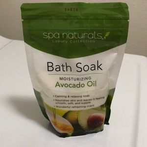 NWT - New Spa Naturals Bath Soak w/ Avocado Oil